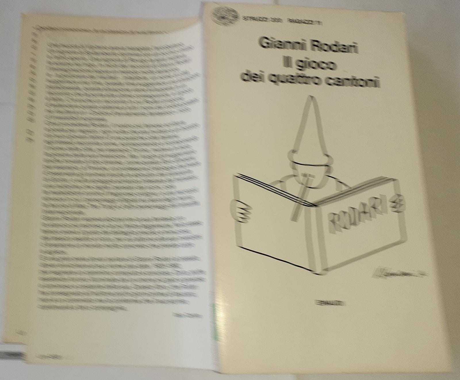 Il gioco dei quattro cantoni - copertina