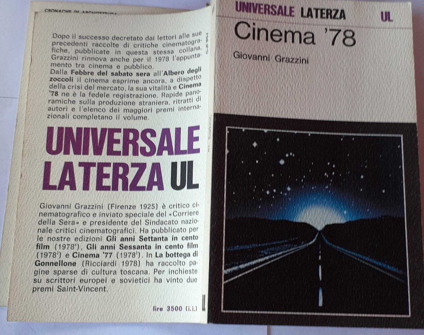 Cinema '78 - copertina