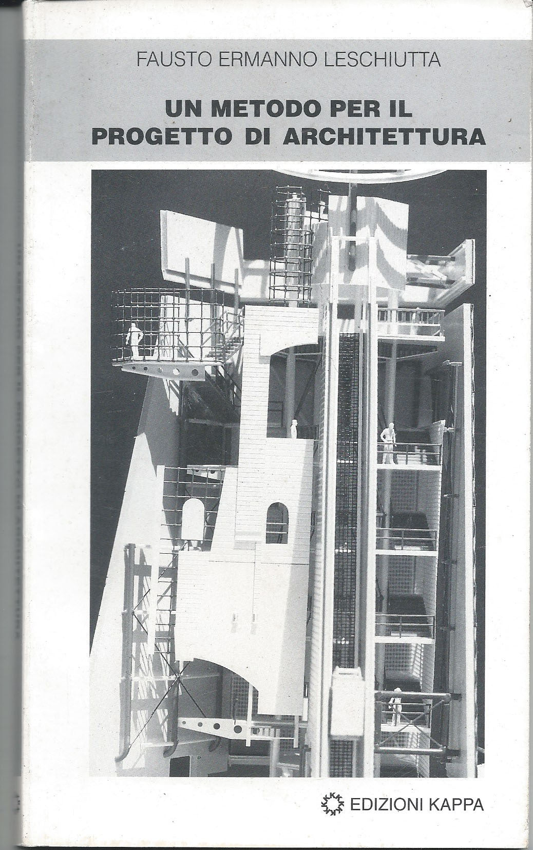 Un metodo per il progetto di architettura - copertina