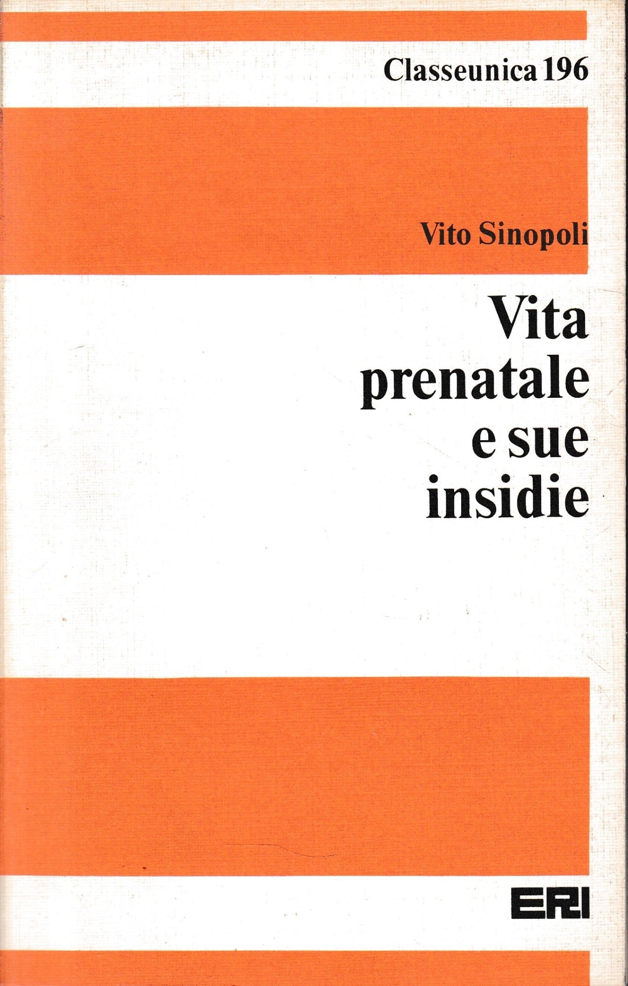 Vita prenatale e sue insidie - copertina