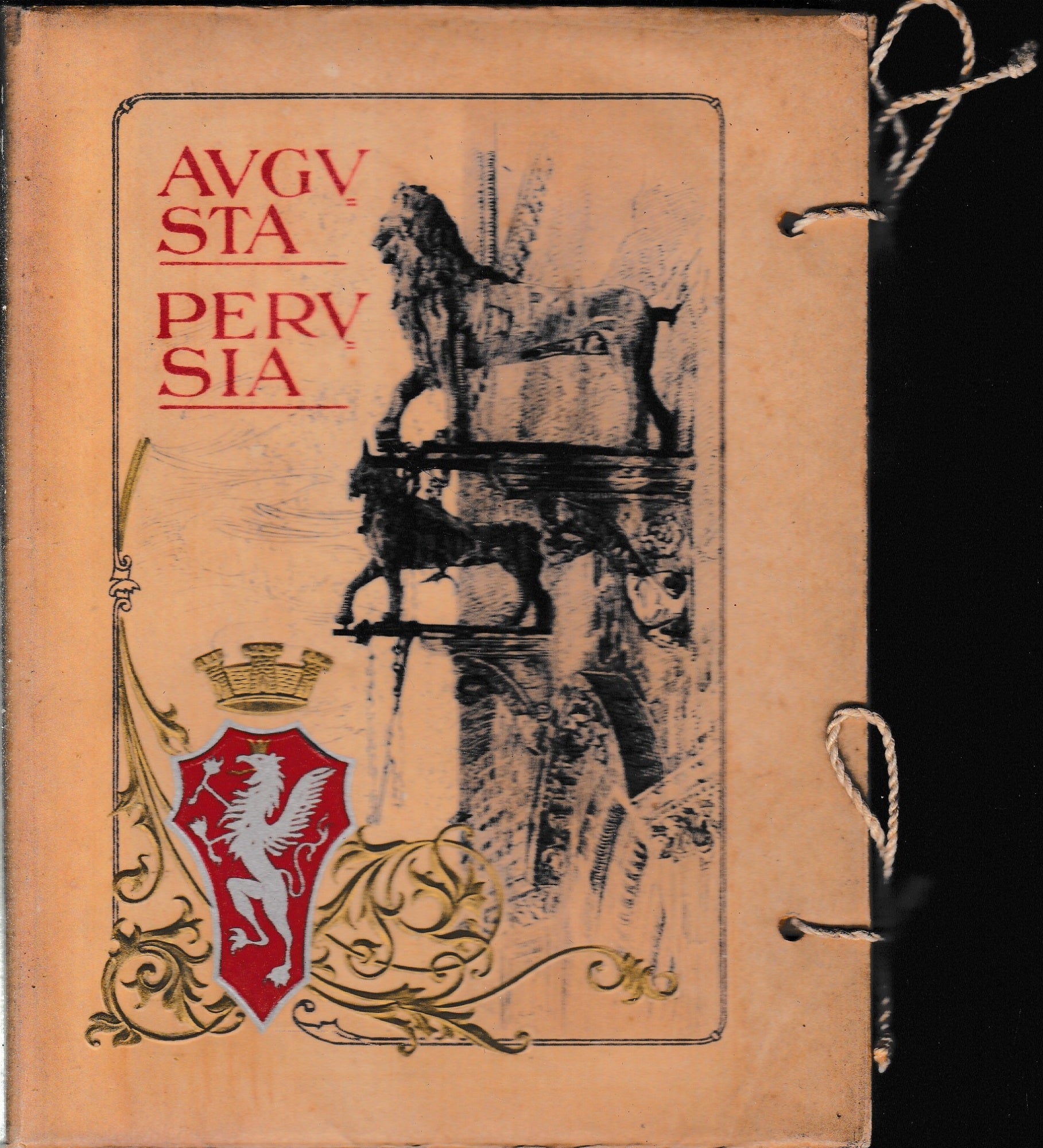 AUGUSTA PERUSIA" 36 vedute di Perugia - copertina