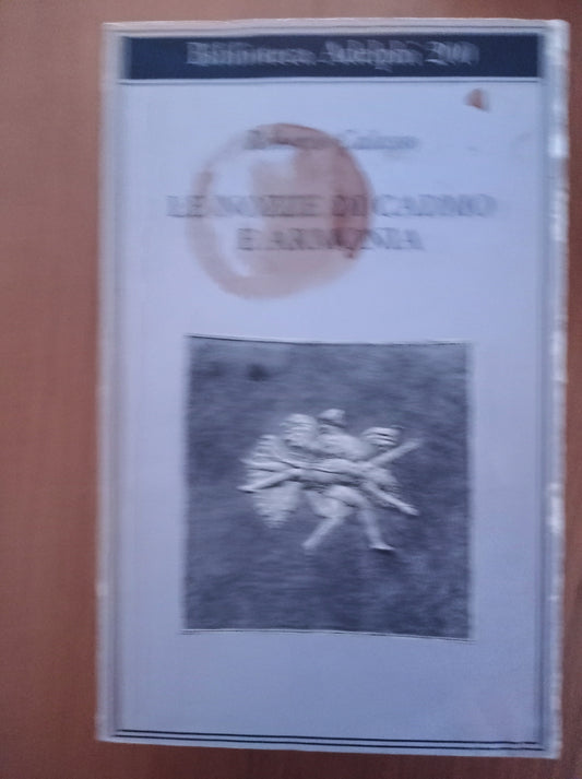 Le nozze di Cadmo e Armonia - copertina