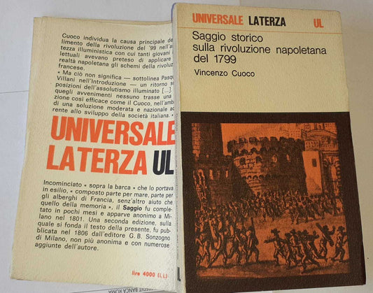 Saggio storico sulla rivoluzione napoletana del 1799 - copertina