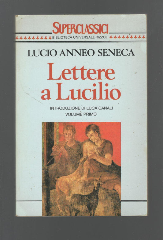 Lettere a Lucilio.  (Vol. 1) - copertina
