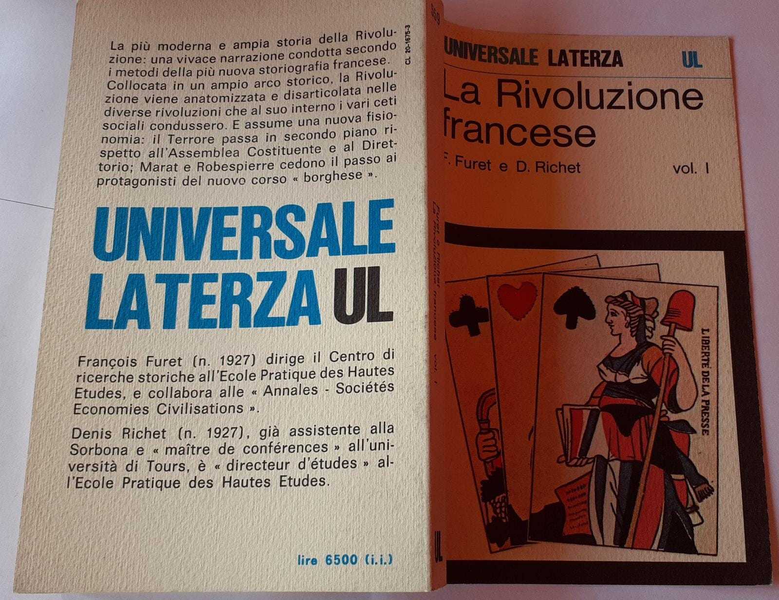 La rivoluzione francese I - copertina