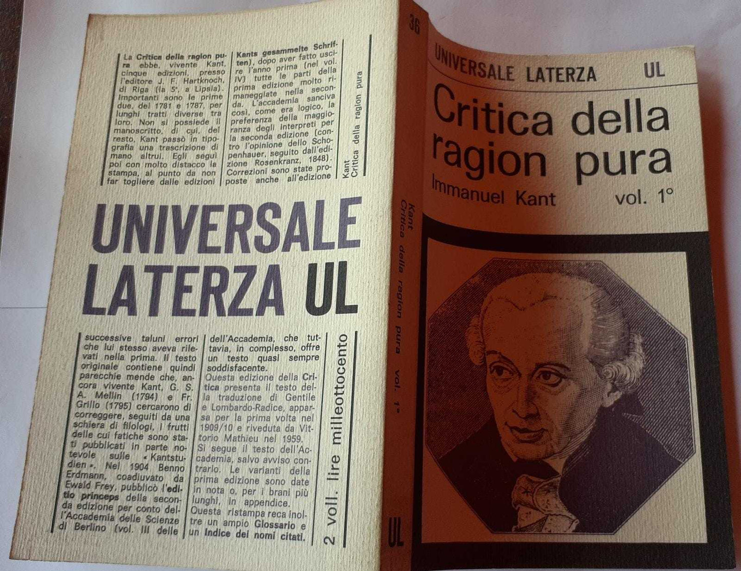 Critica della ragion pura 1 - copertina