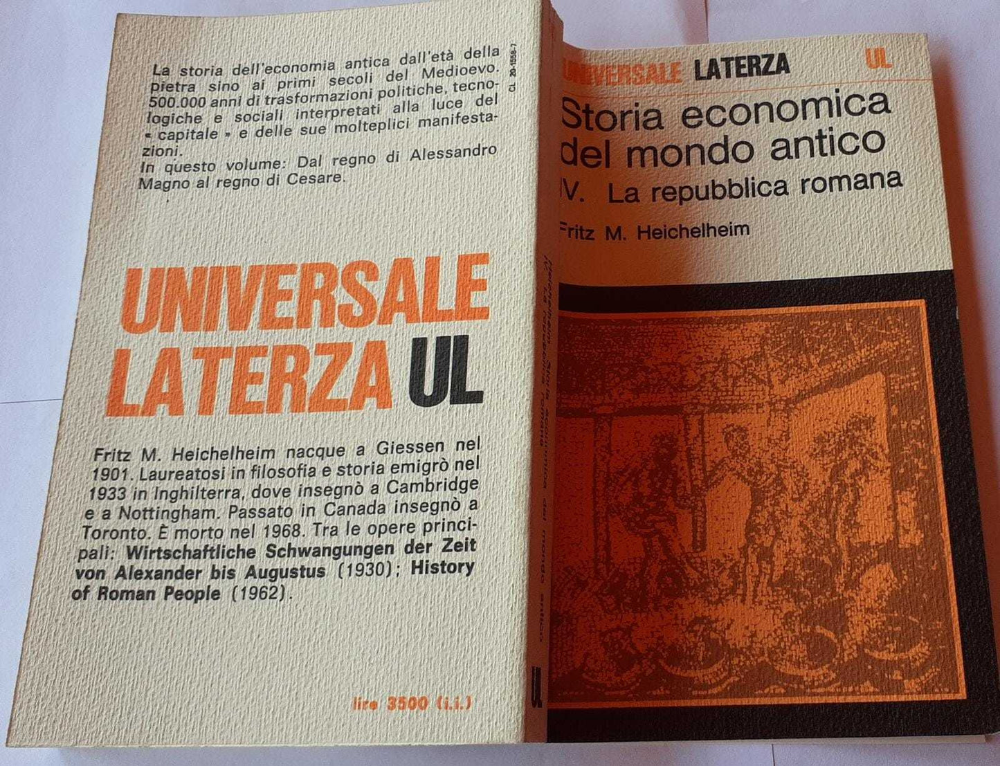 Storia economica del mondo antico IV - copertina