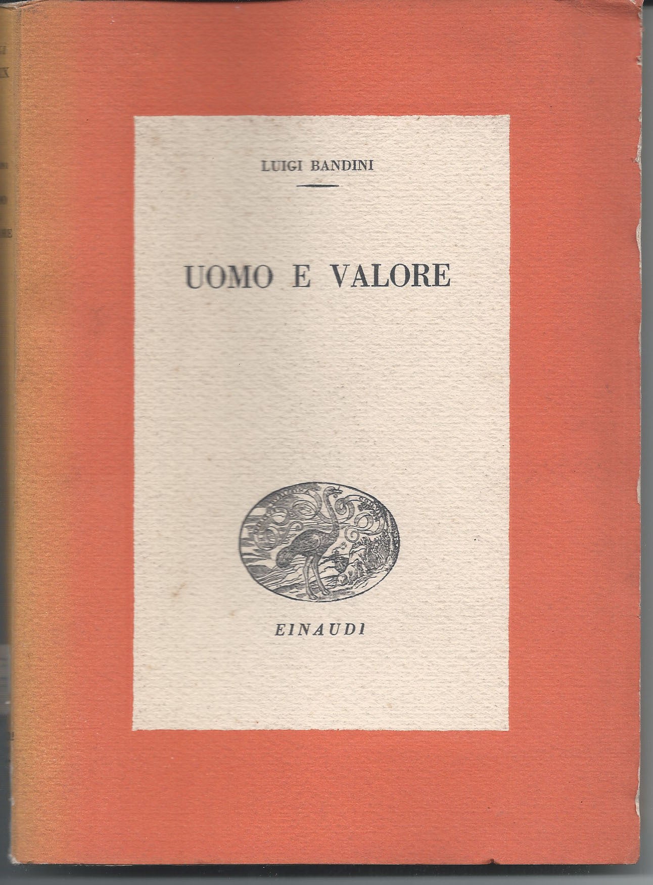 Uomo e valore - copertina