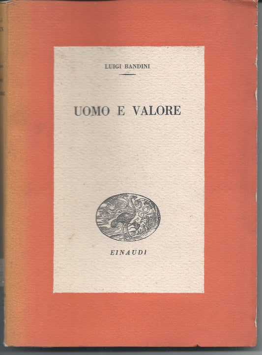 Uomo e valore - copertina