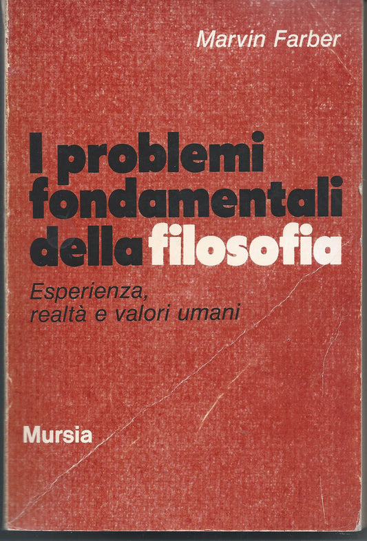 I problemi fondamentali della filosofia - copertina
