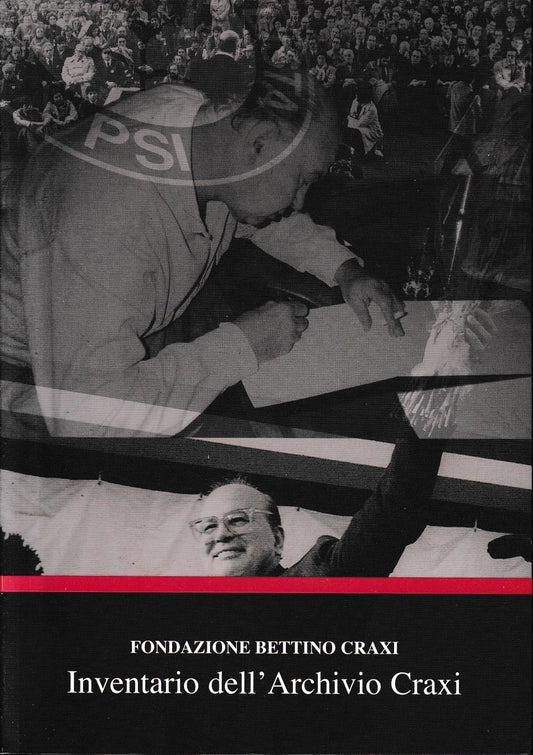 Inventario dell'archivio Craxi - copertina