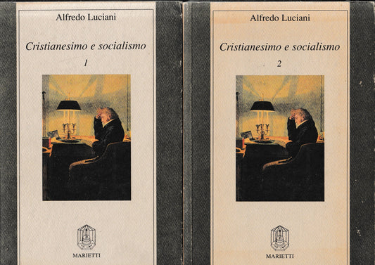 Cristianesimo e socialismo, opera completa di due volumi. - copertina