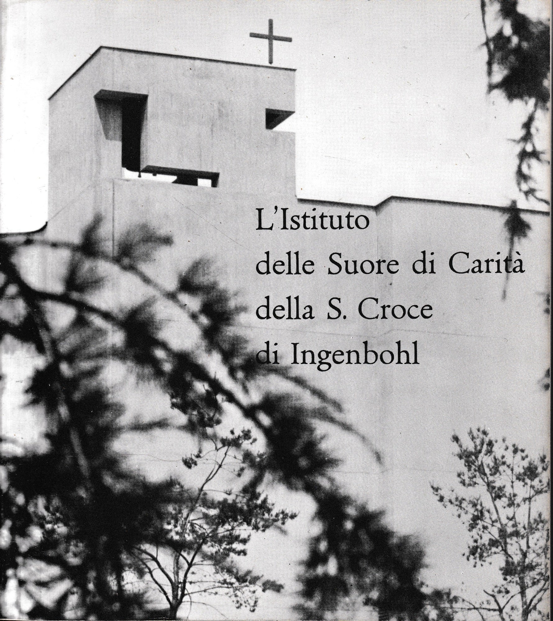 L'Istituto delle Suore di Carità della S. Croce di Ingenbohl - copertina