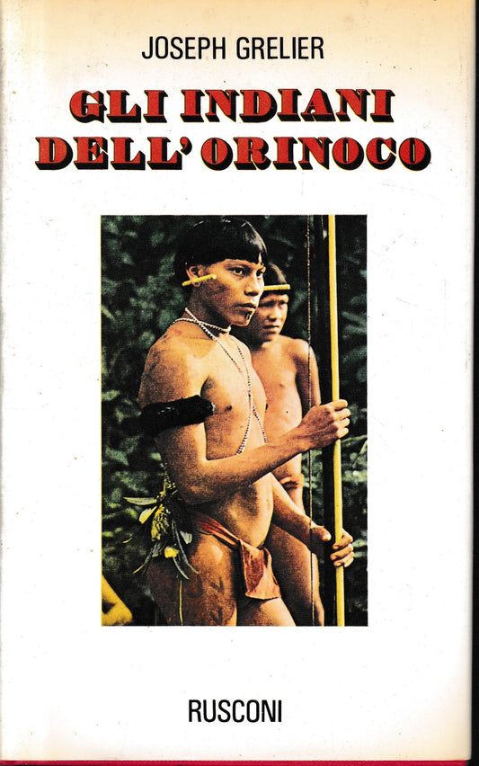Gli indiani dell'Orinoco - copertina