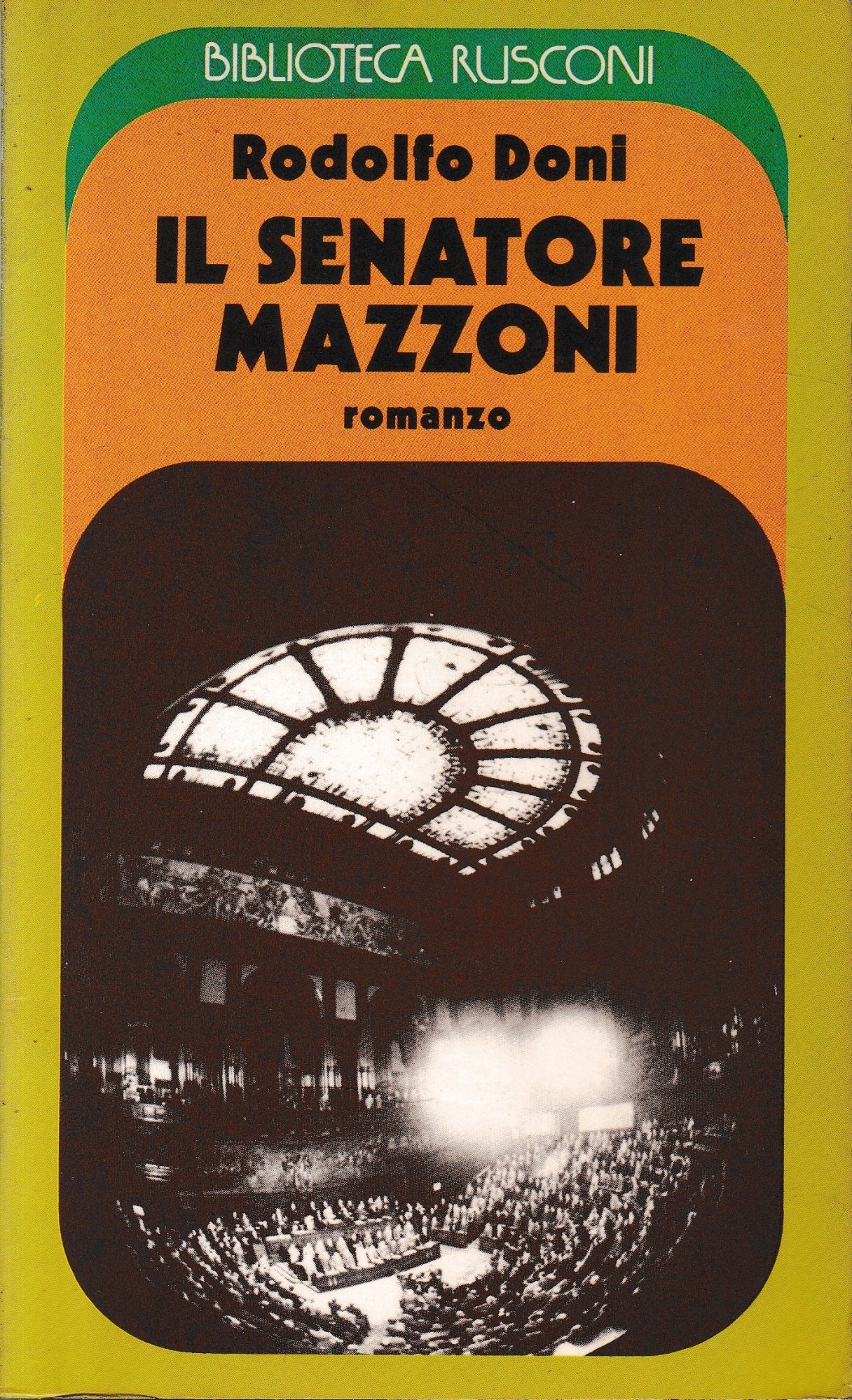 Il Senatore Mazzoni - copertina