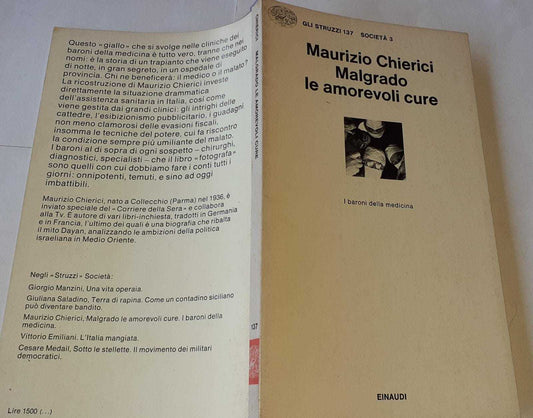 Malgrado le amorevoli cure - copertina