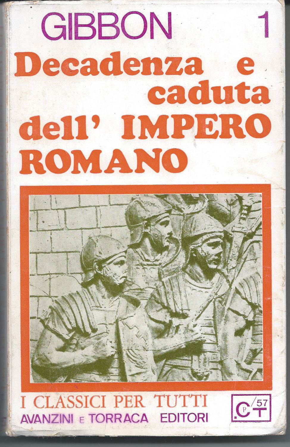 Decadenza e caduta dell'impero romano (Vol.  1) - copertina