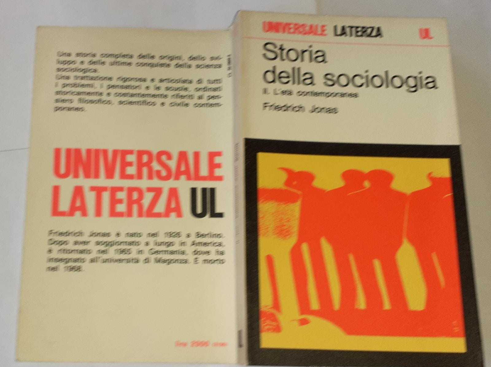 Storia della sociologia II - copertina