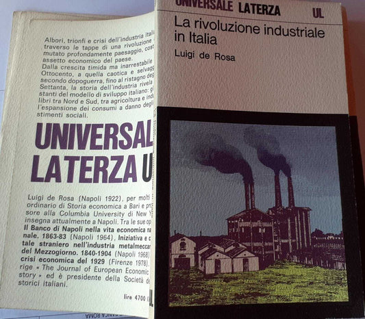 La rivoluzione industriale in Italia - copertina