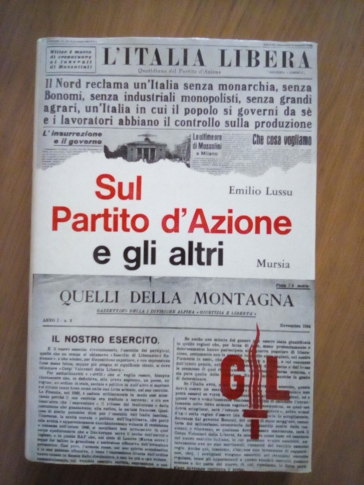 Sul Partito d'Azione e gli altri - copertina