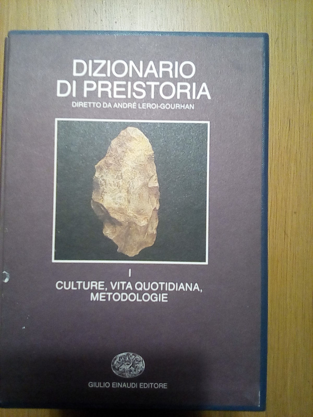 Dizionario di preistoria. Culture, vita quotidiana, metodologie (Vol. 1) - copertina