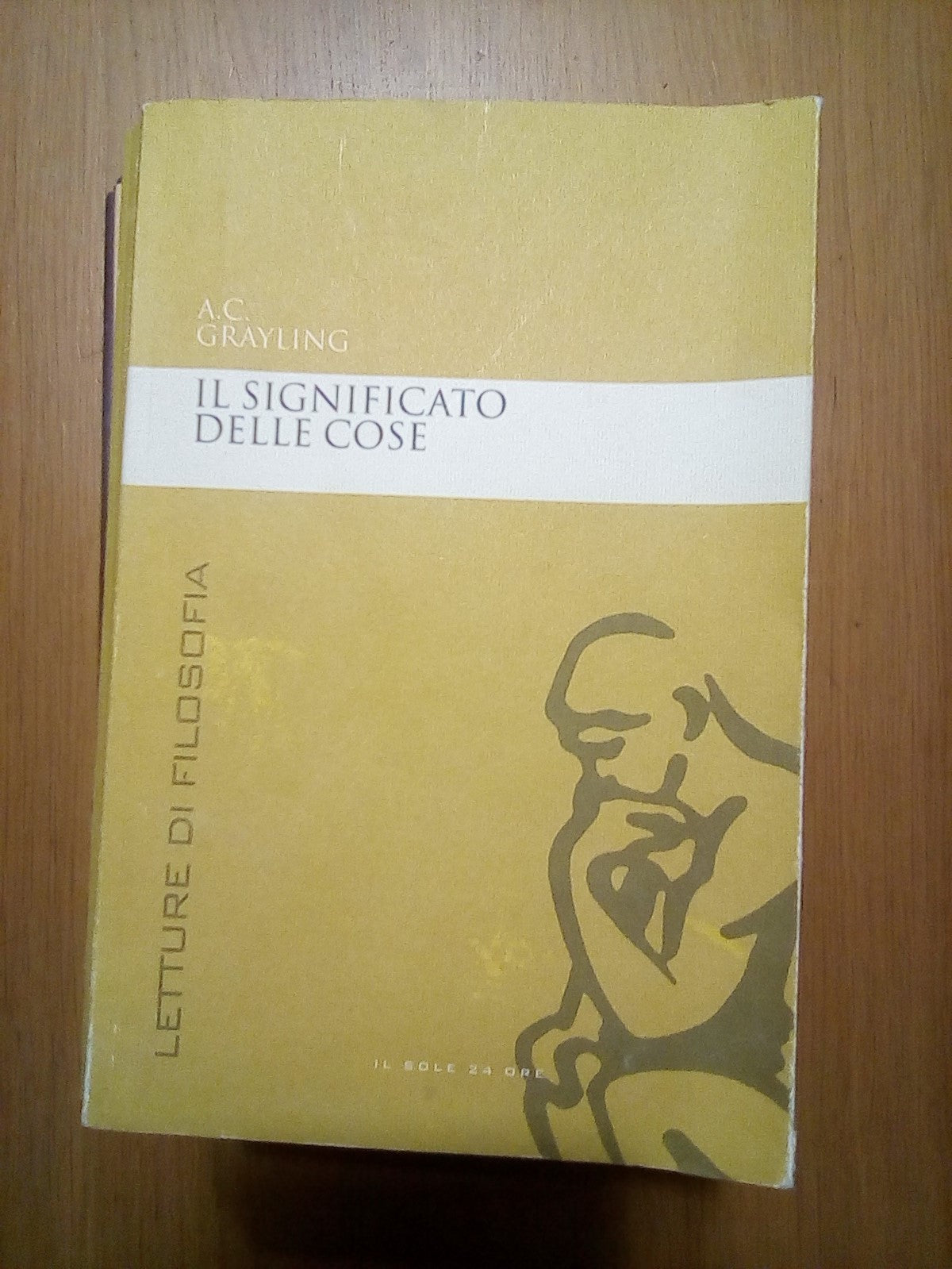 Il significato delle cose - copertina