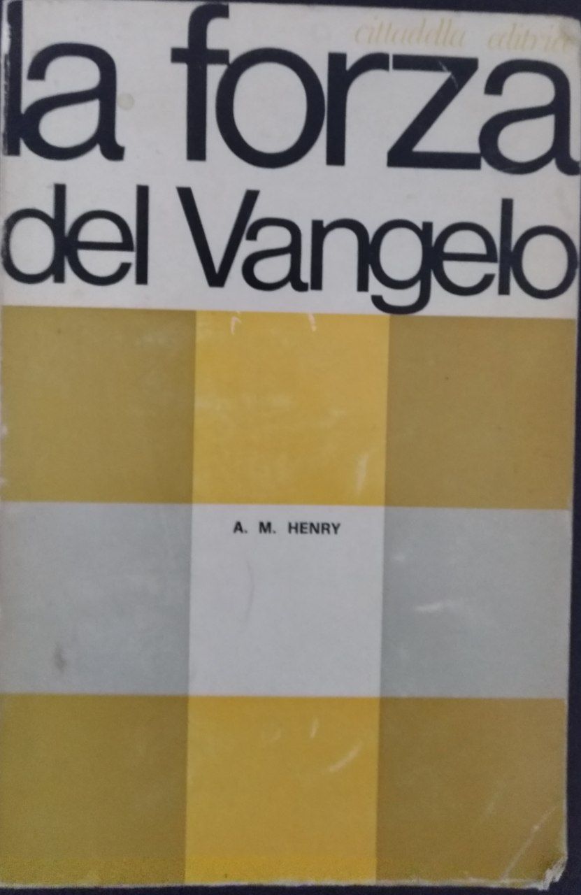 La forza del Vangelo - copertina