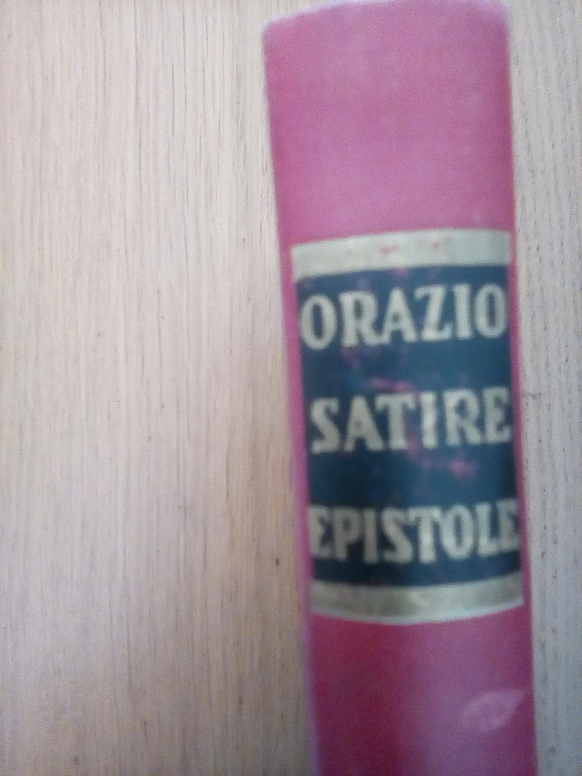 Le satire Le epistole - copertina