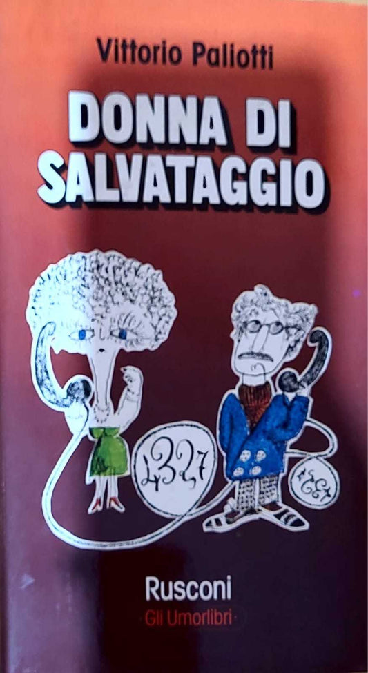 Donna di salvataggio - copertina