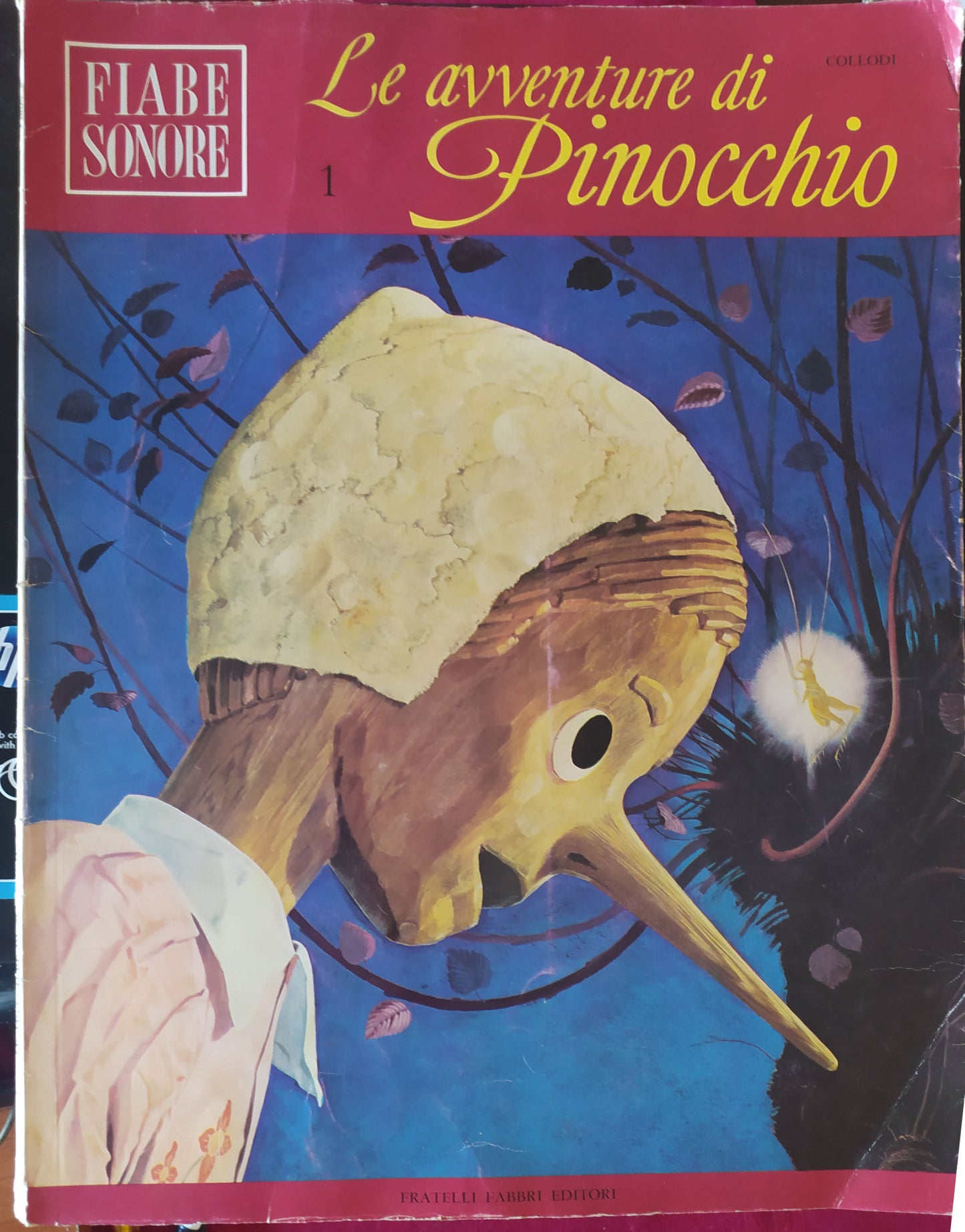 Fiabe sonore.  Le avventure di Pinocchio (Vol. 1) - copertina