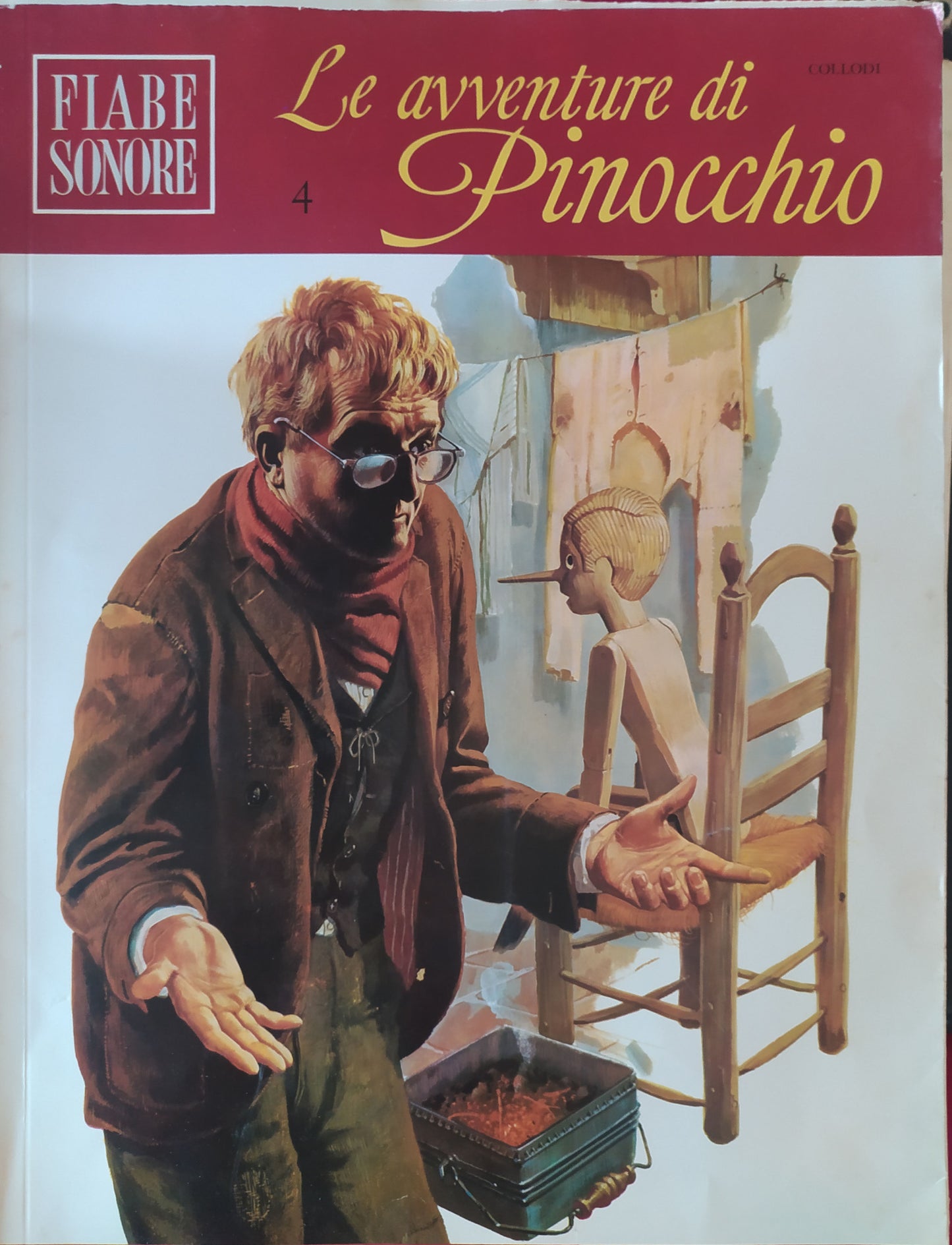 Fiabe sonore. Le avventure di Pinocchio (Vol. 4) - copertina