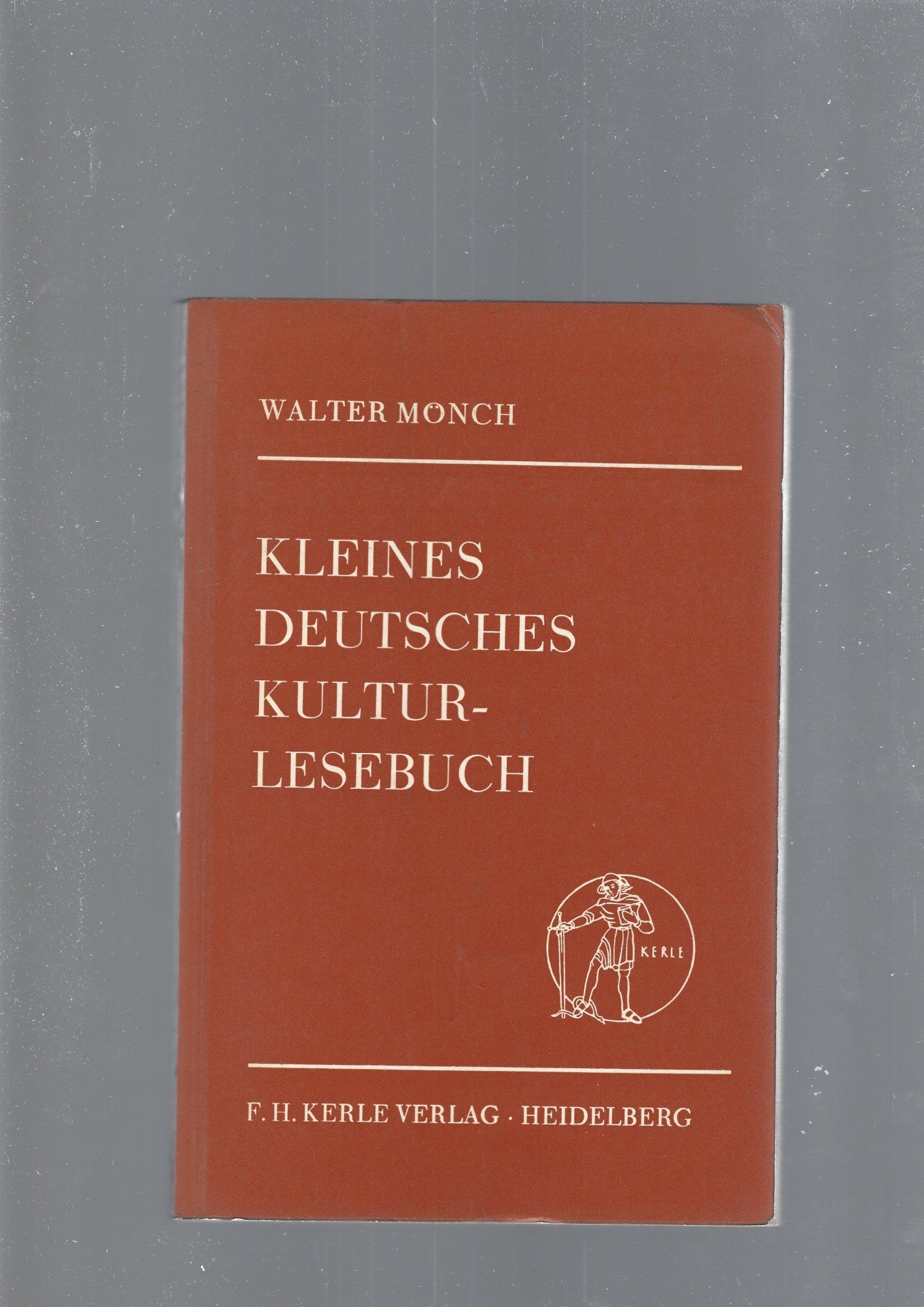 KLEINES DEUTSCHES KULTUR-LESEEBUCH - copertina