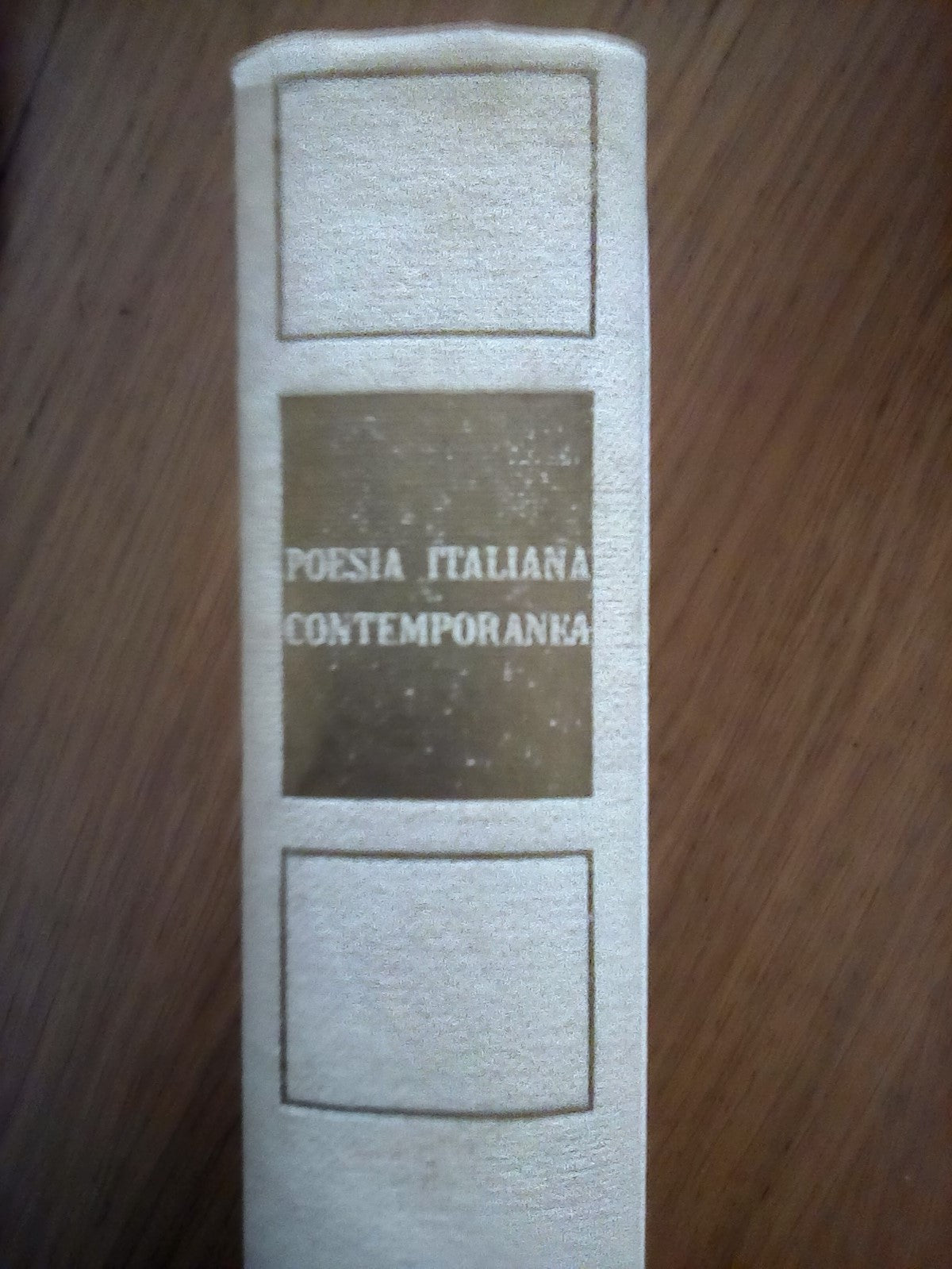 Poesia italiana contemporanea 1909 - 1959 - copertina