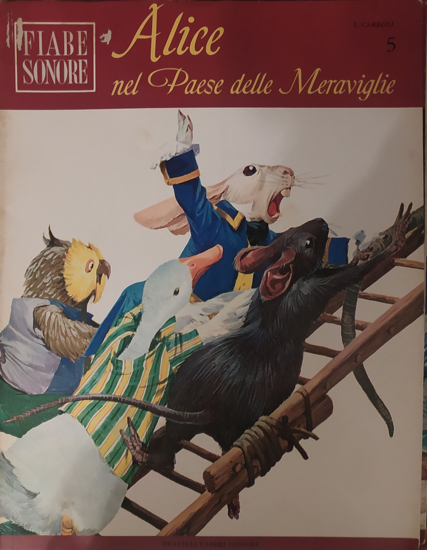 Fiabe sonore. Alice nel Paese delle Meraviglie (Vol. 5) - copertina