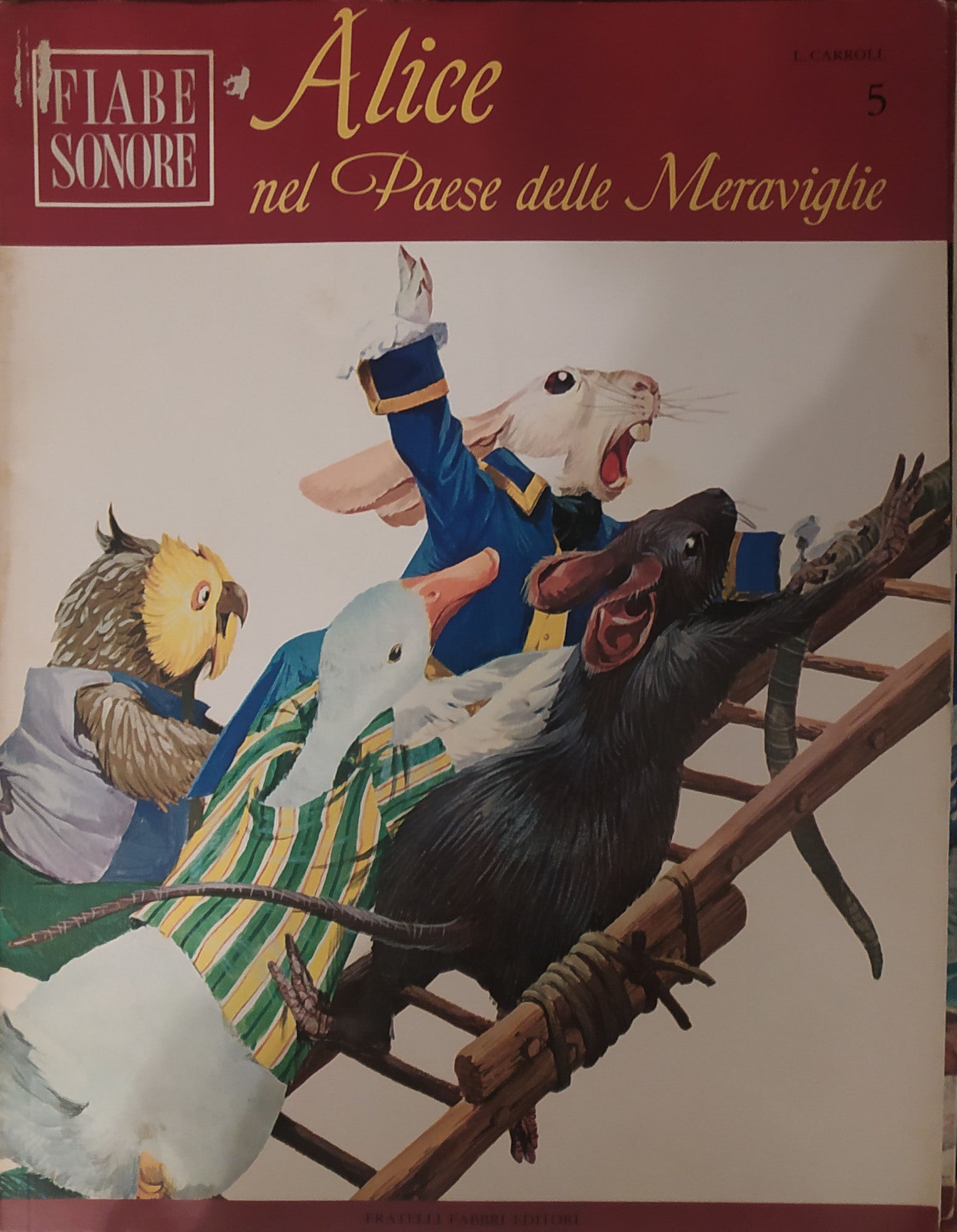 Fiabe sonore. Alice nel Paese delle Meraviglie (Vol. 5) - copertina