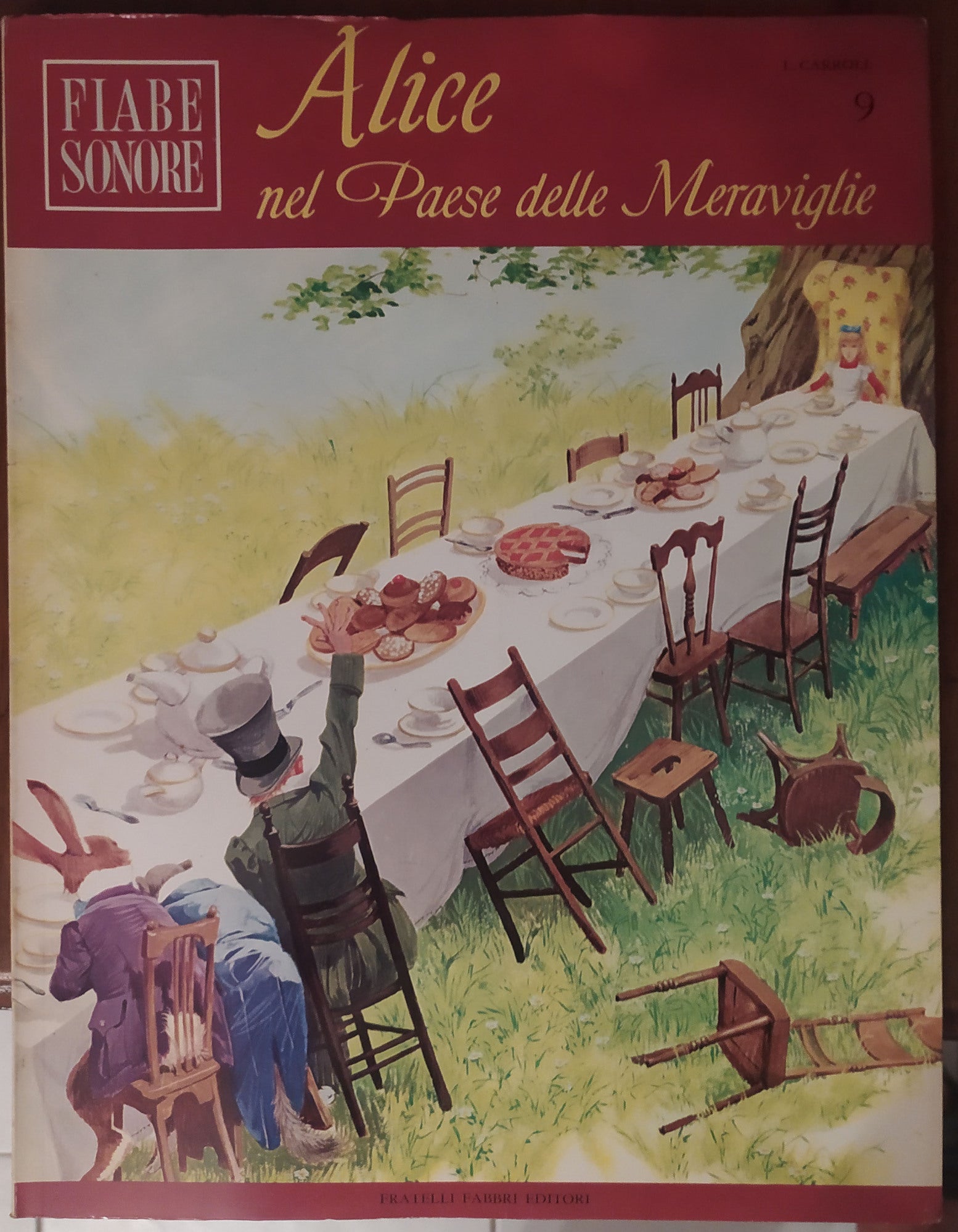 Fiabe sonore. Alice nel Paese delle Meraviglie (Vol. 9) - copertina