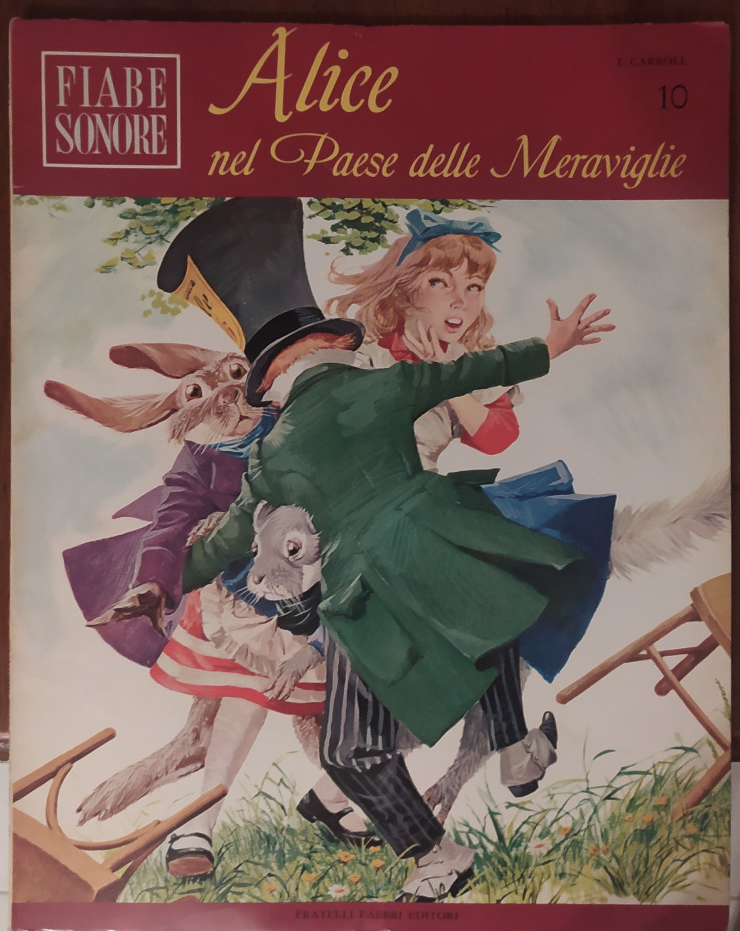 Fiabe sonore. Alice nel Paese delle Meraviglie (Vol. 10) - copertina