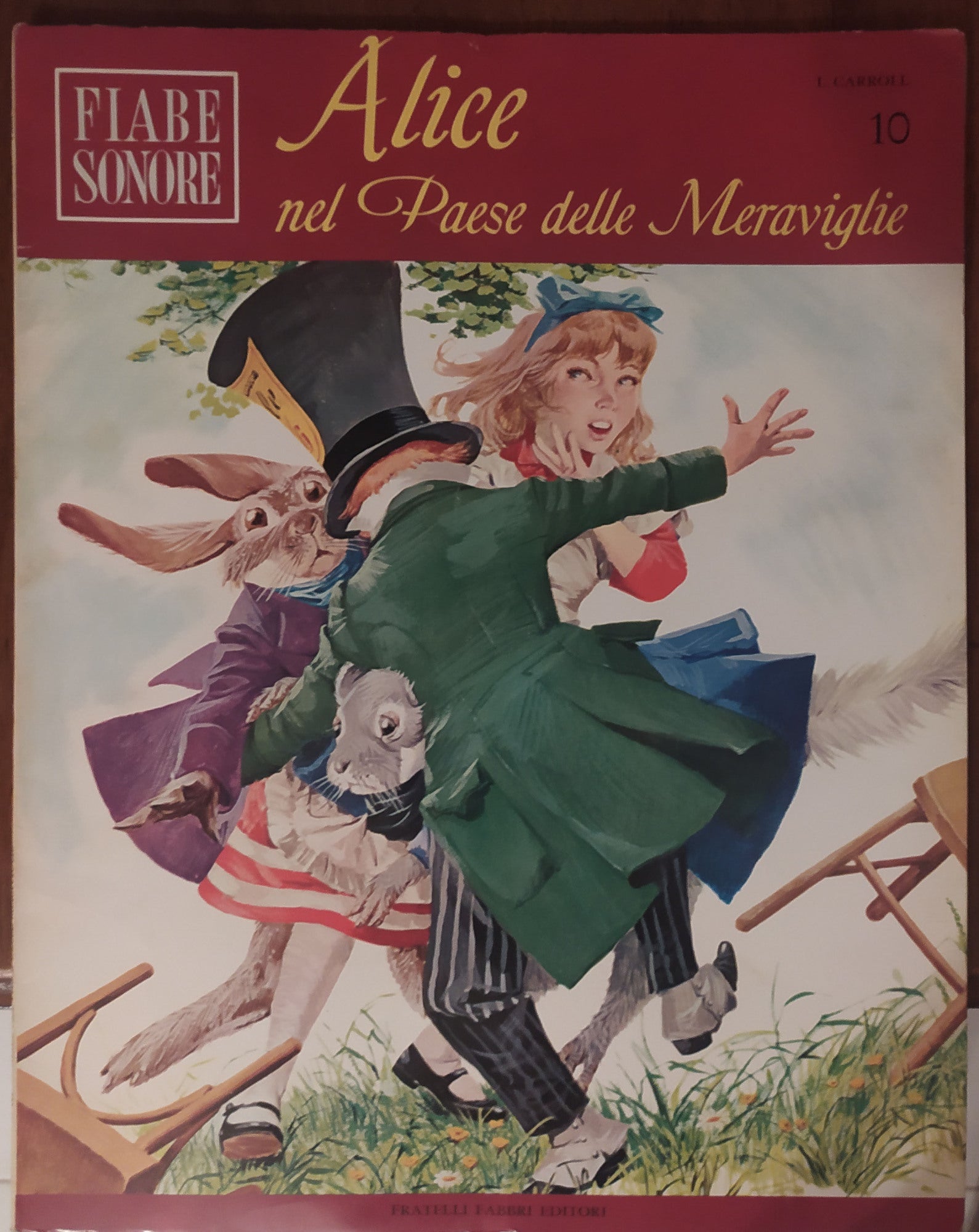 Fiabe sonore. Alice nel Paese delle Meraviglie (Vol. 10) - copertina