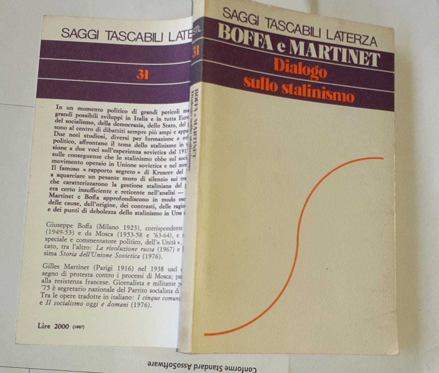 Dialogo sulla stalinismo - copertina