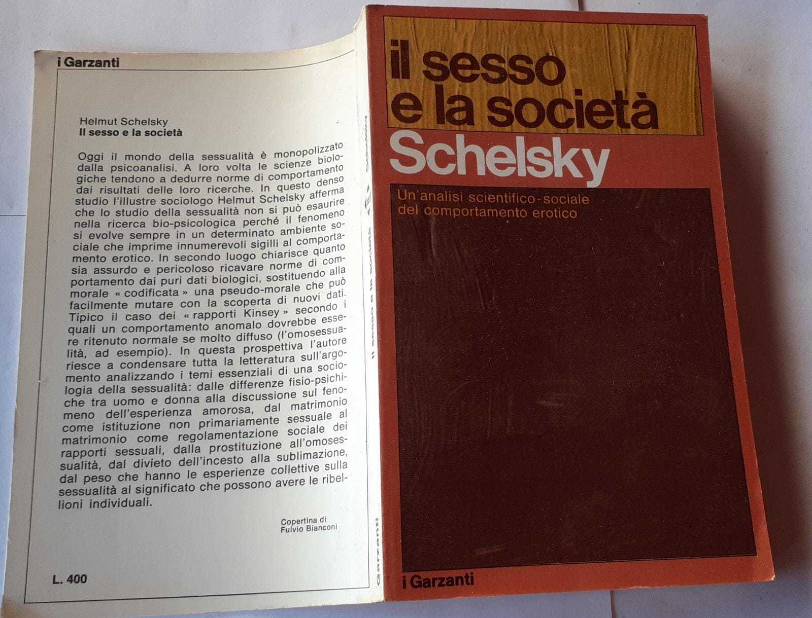 Il sesso e la società - copertina