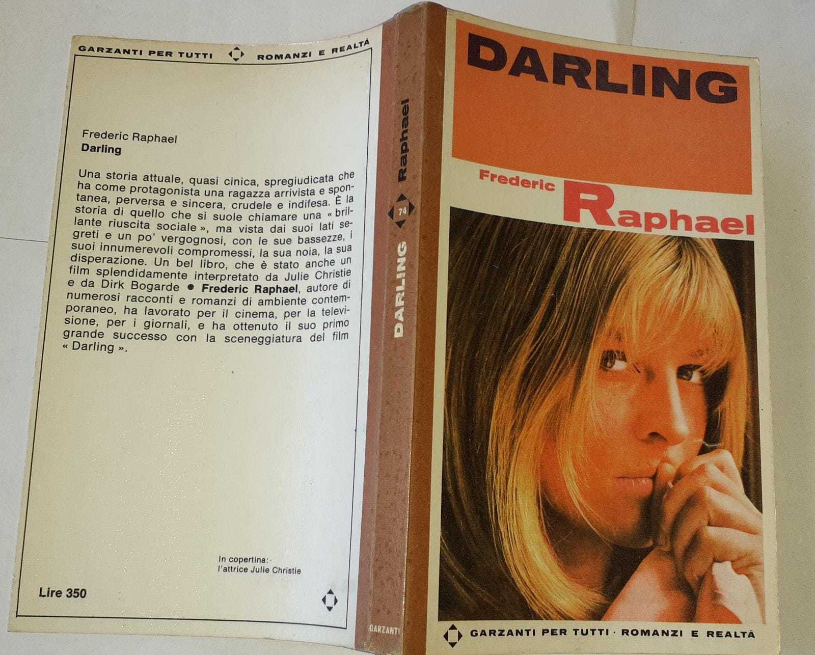 Darling - copertina