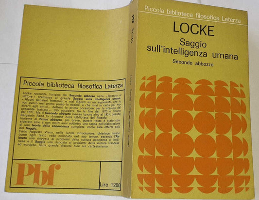 Saggio sull'intelligenza umana - copertina