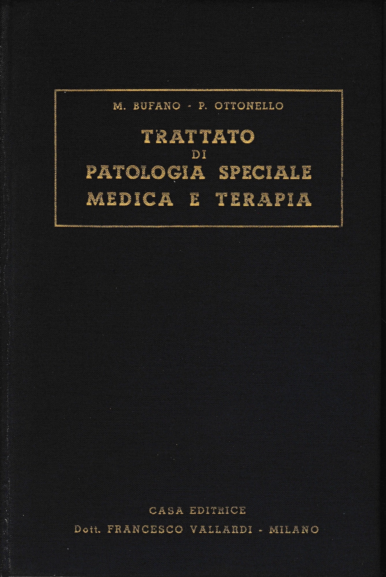 Trattato di Patologia Speciale Medica e Terapia, vol. 4° - copertina