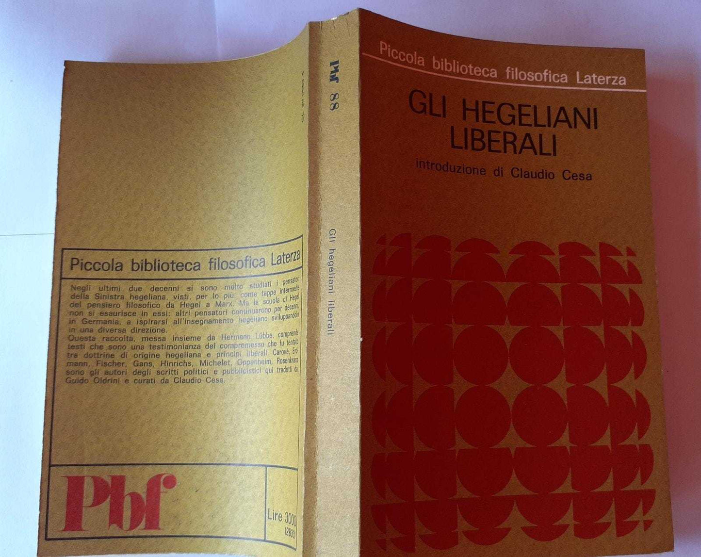 Gli Hegeliani liberali - copertina