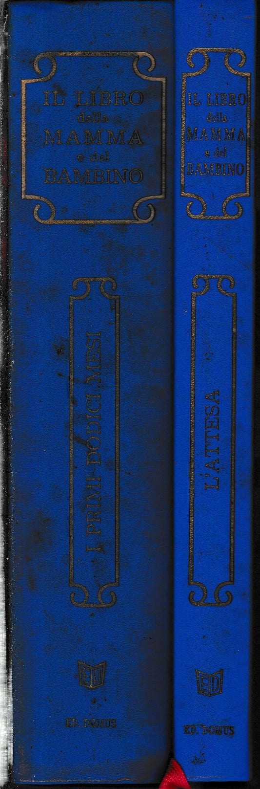 Il libro della mamma e del bambino, due volumi: L'attesa - I primi dodici mesi - copertina
