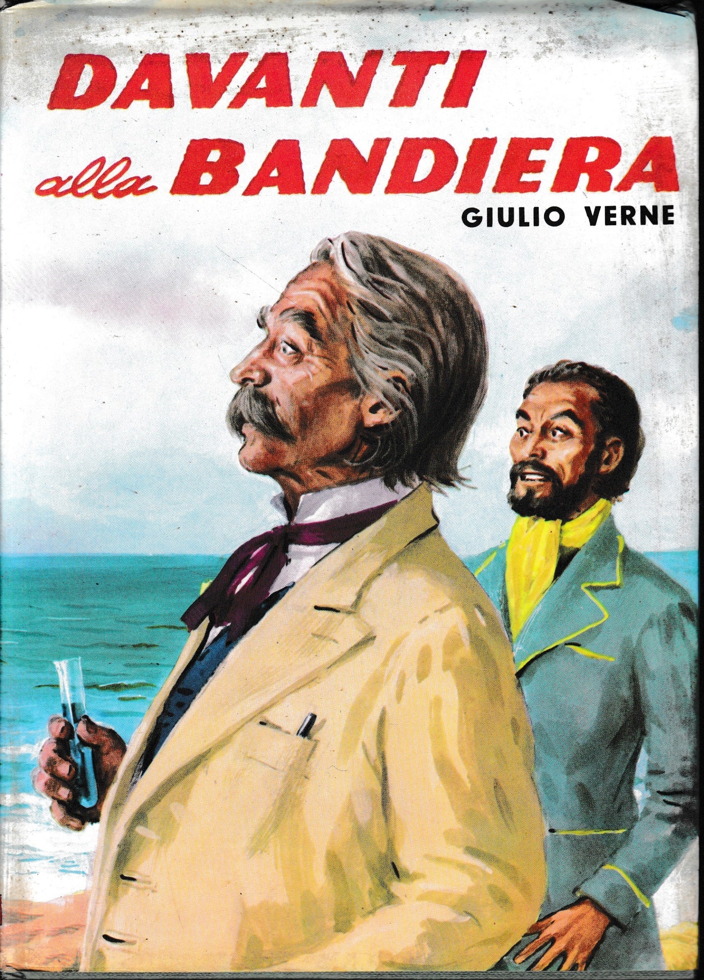Davanti alla bandiera - copertina