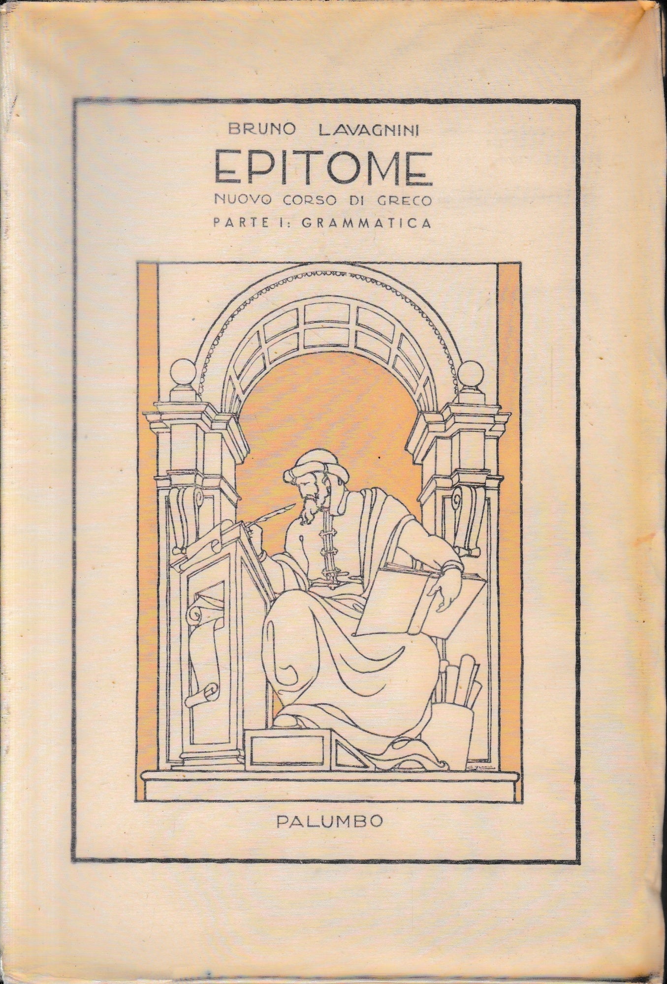 Epitome. Nuovo corso teorico e pratico di lingua greca, vol. 1° - copertina