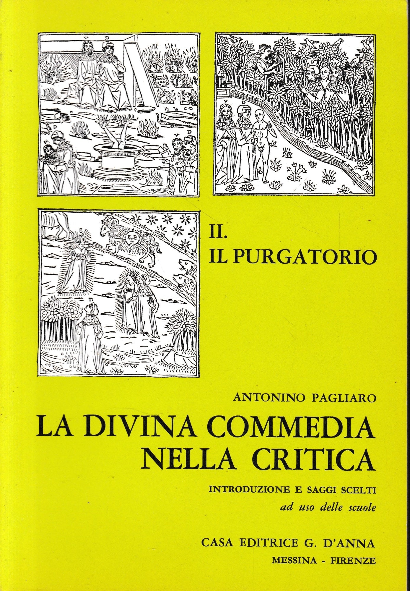 La Divina Commedia nella critica: II - Il purgatorio - copertina