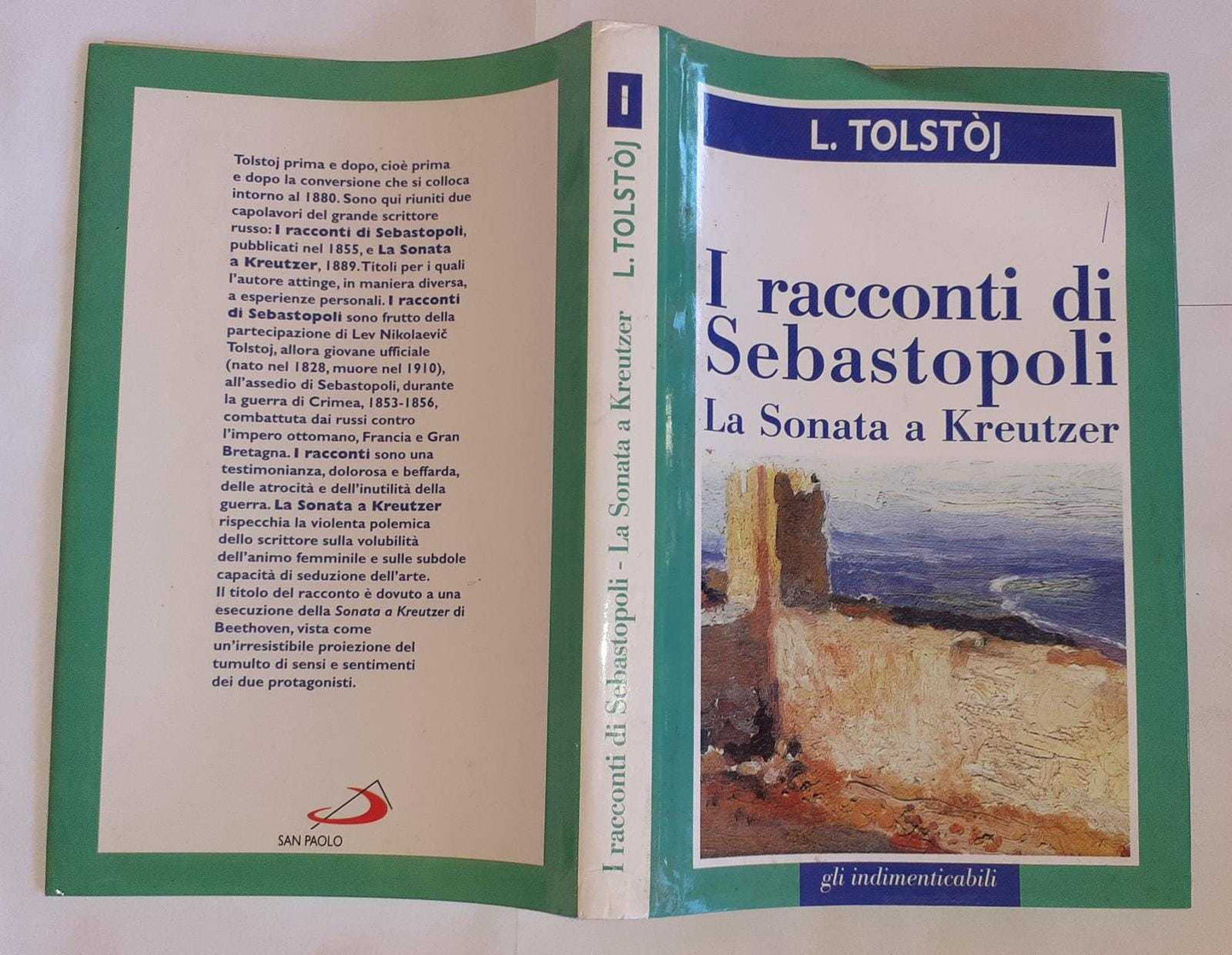 I racconti di Sebastopoli. La sonata a Kreutzer - copertina