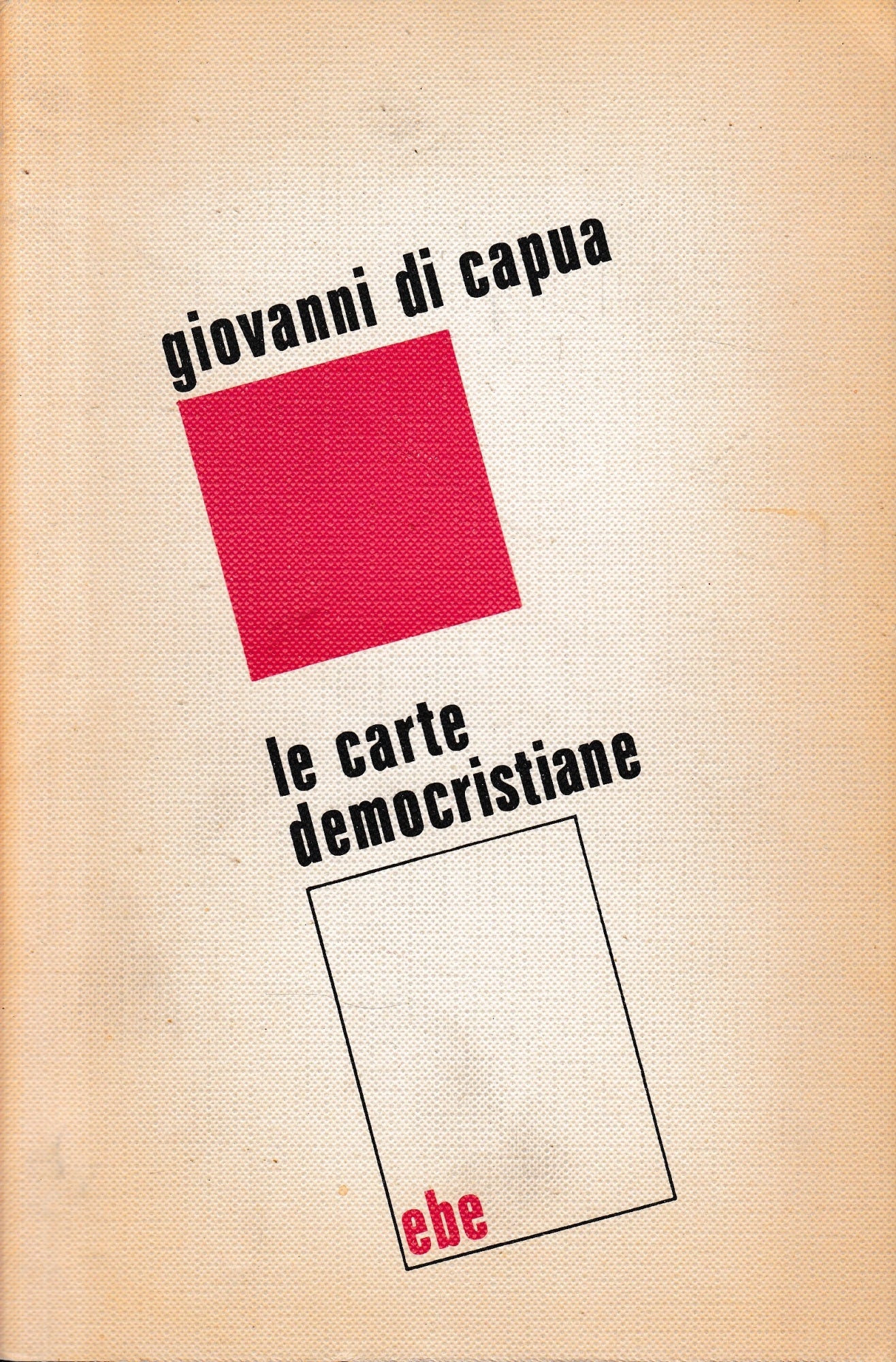 Giovanni Di Capua - copertina